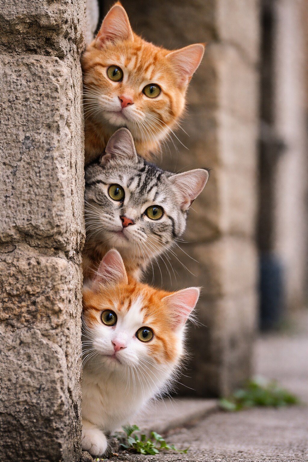３匹の猫さん