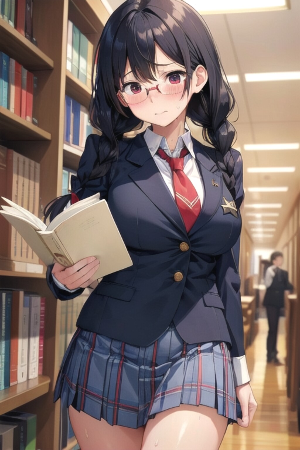 短くない？風紀委員ちゃん