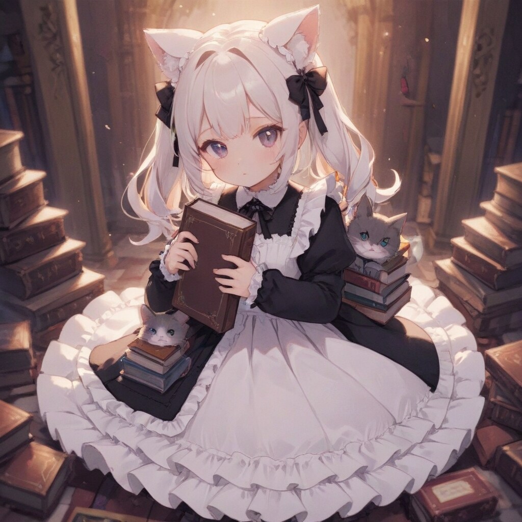『白いフリルの魔法』