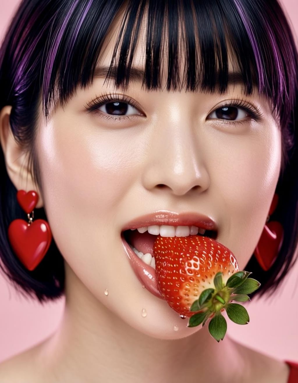 🍓齧るAIモデル(ノア、奏、ヒミ、巴、美咲、雫、リン)