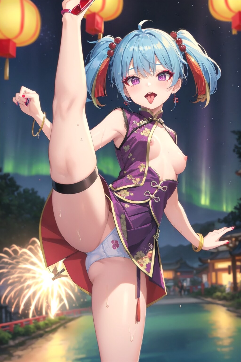 中国でハイキック