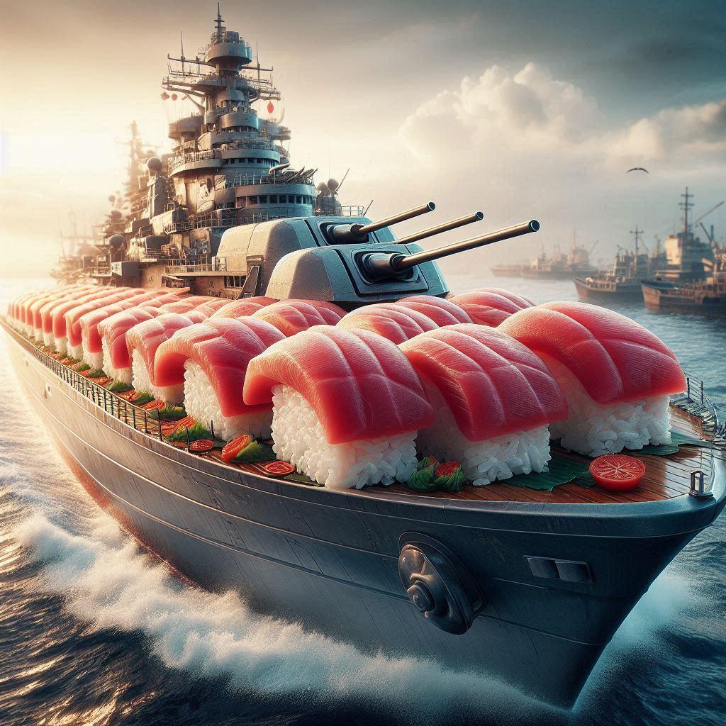 マグロの軍艦寿司