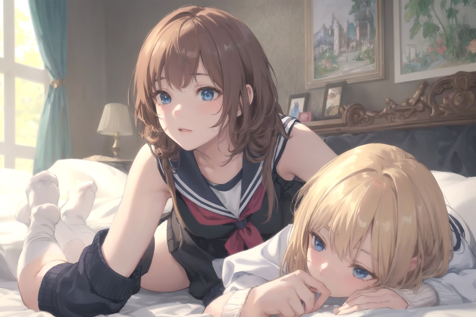 百合 | の人気AIイラスト・グラビア