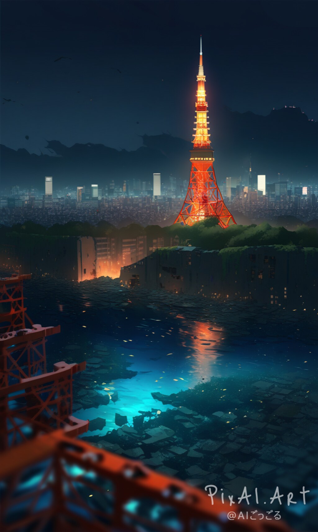 電波塔 -終末東京旅行-