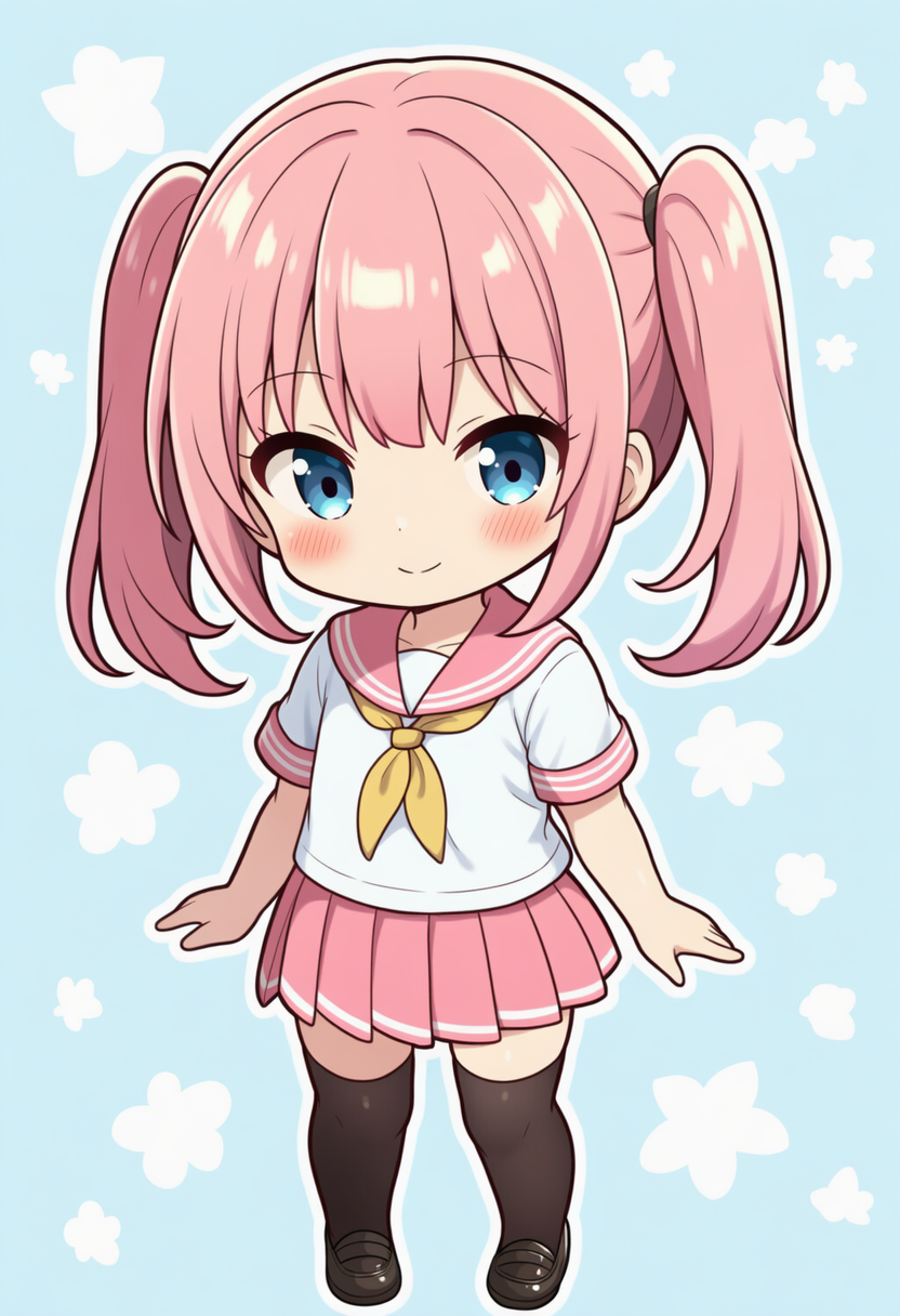 SD化した花音ちゃん | の人気AIイラスト・グラビア