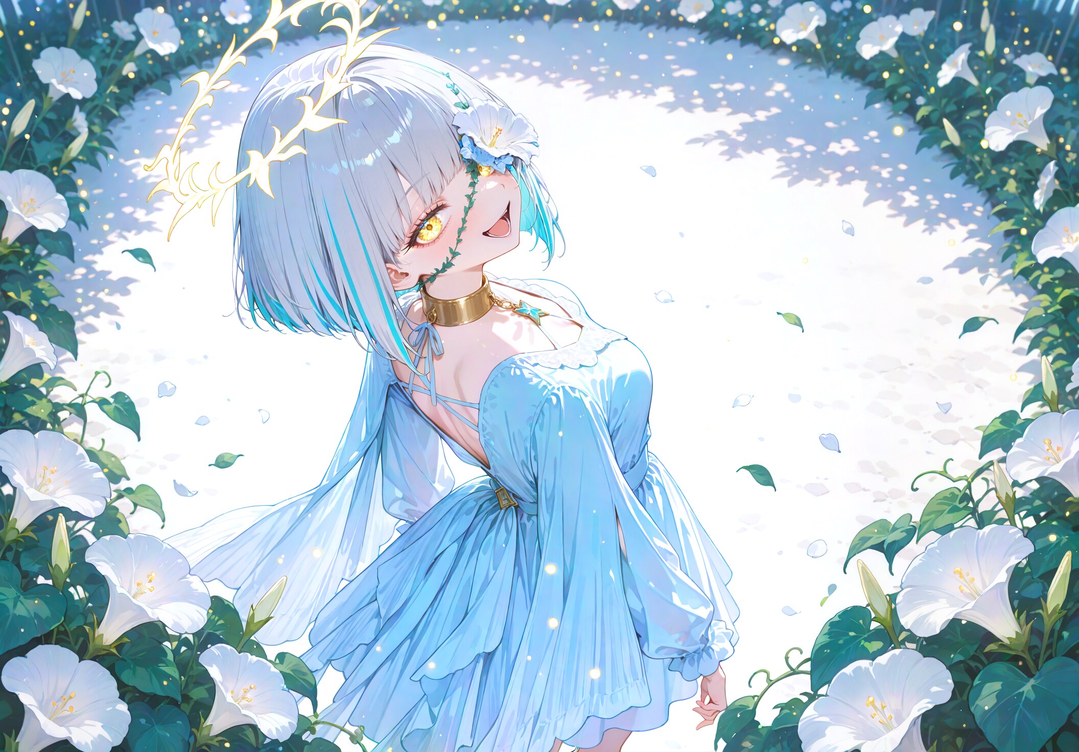 彩花: ヨルガオ | の人気AIイラスト・グラビア