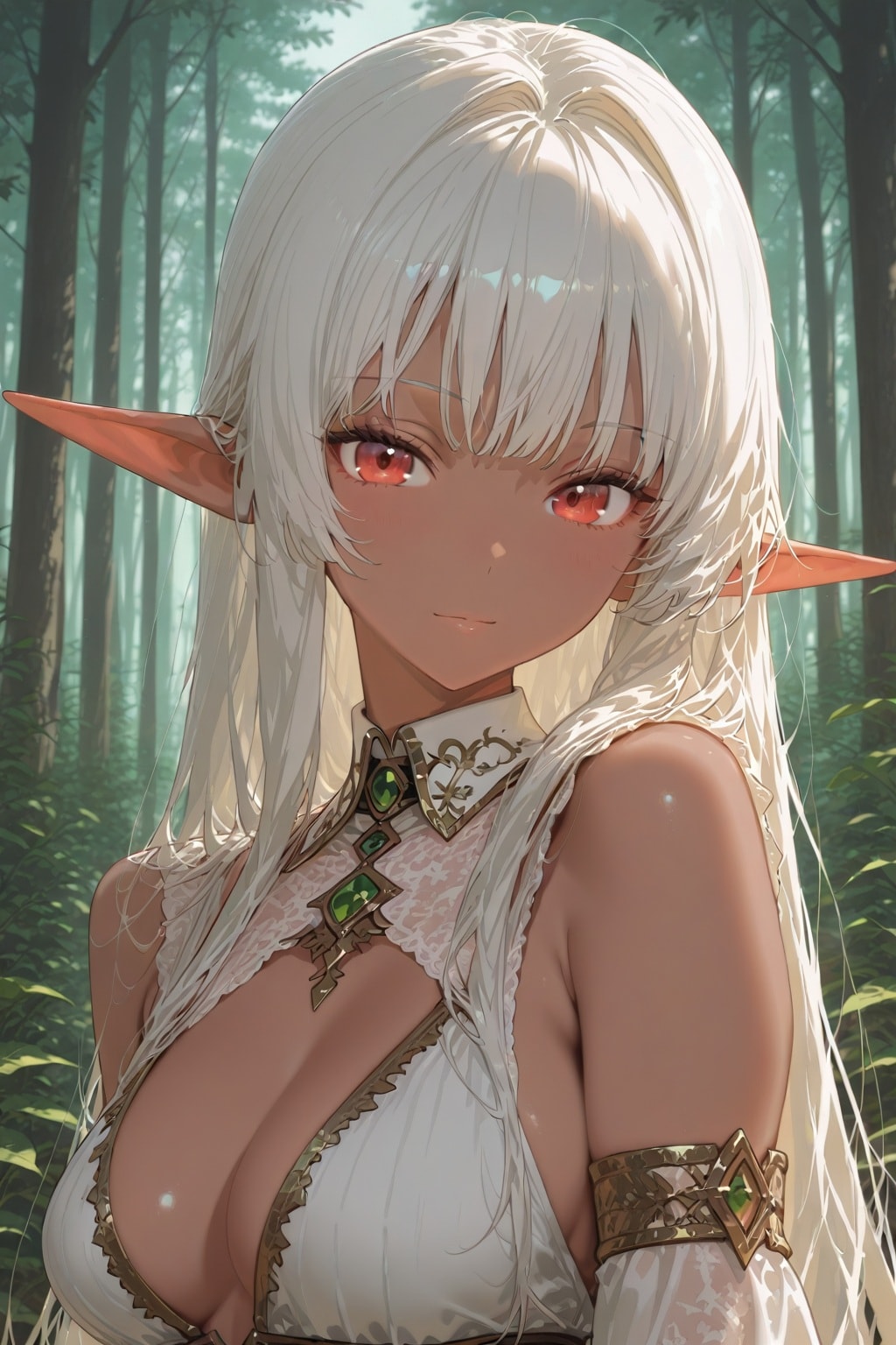 美少女ダークエルフ