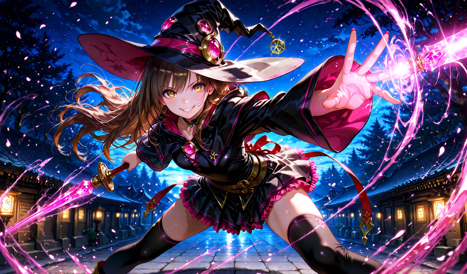 魔法使い | の人気AIイラスト・グラビア