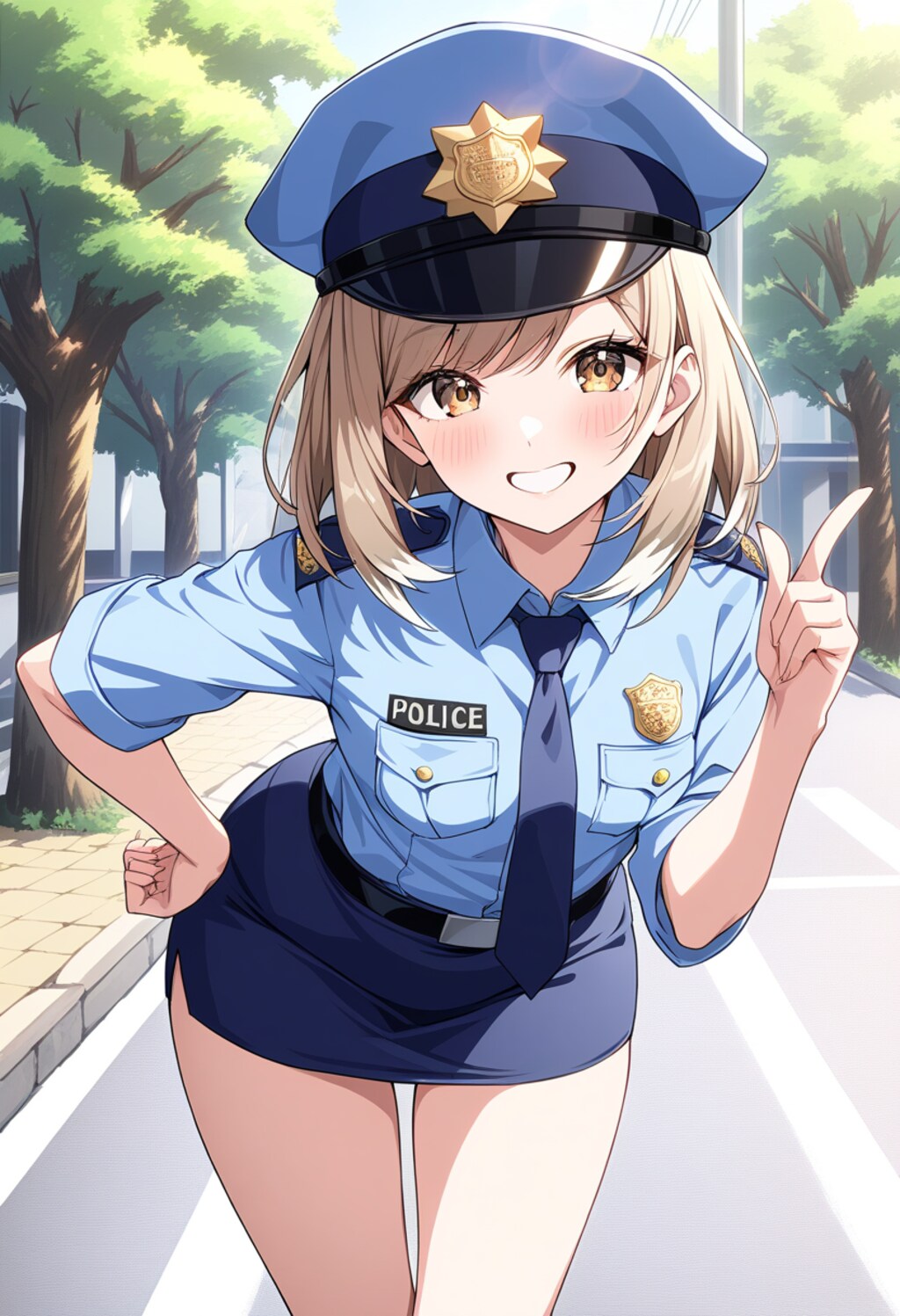 おまわりさんを甘く見ないでね♡