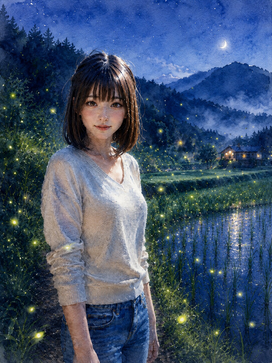 【ウチの娘シリーズ】蛍の里