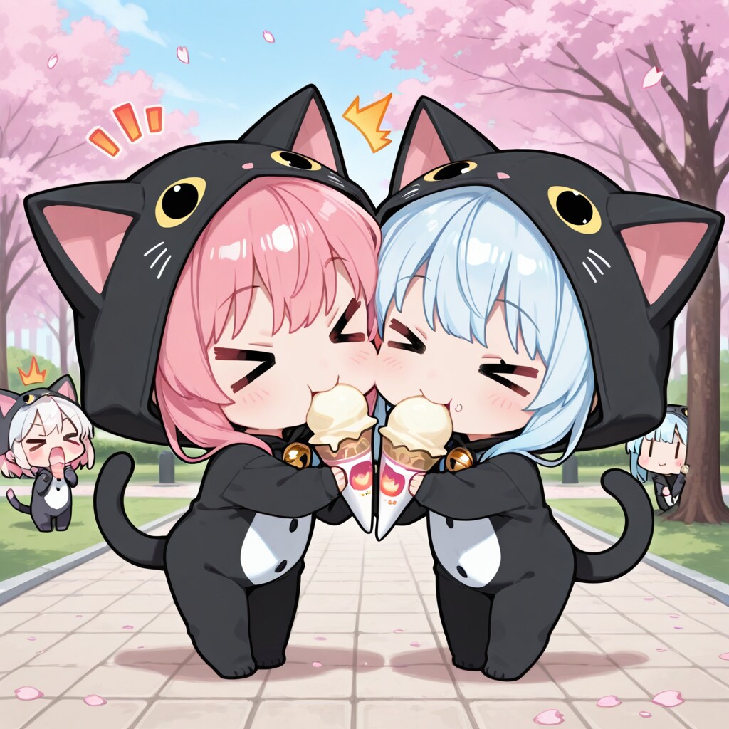 きぐるみの仲良しちゃん