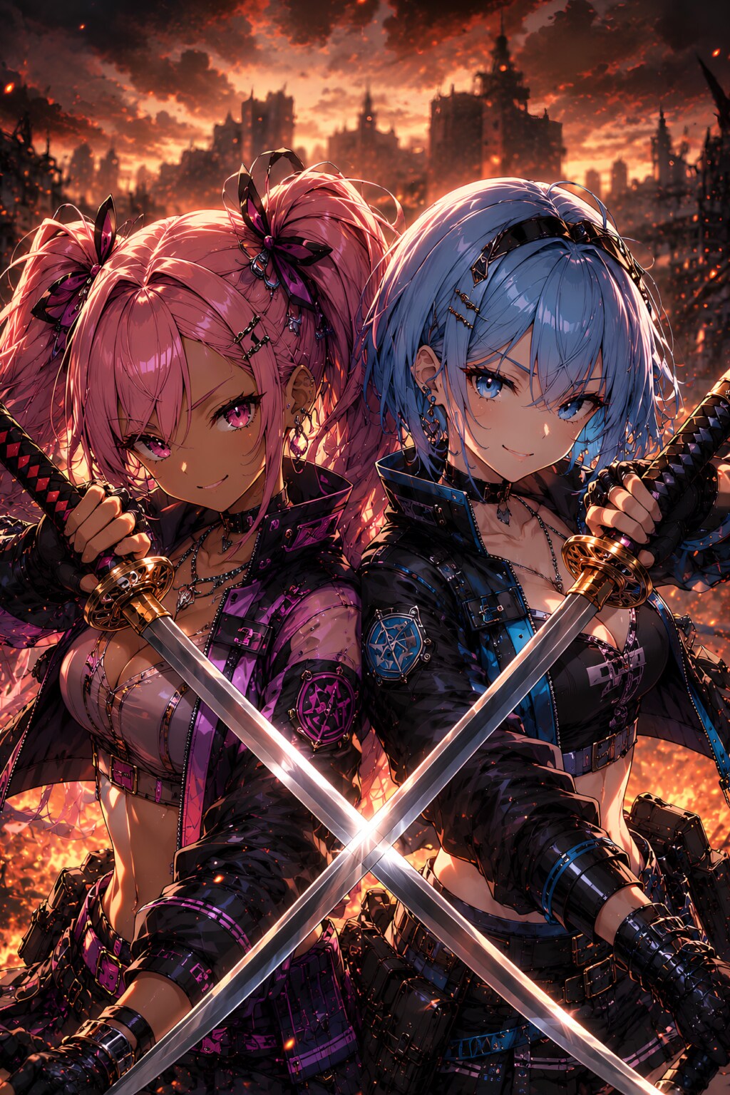Apocalyptic Punk Duet | の人気AIイラスト・グラビア