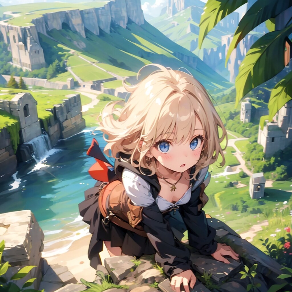 上目遣い