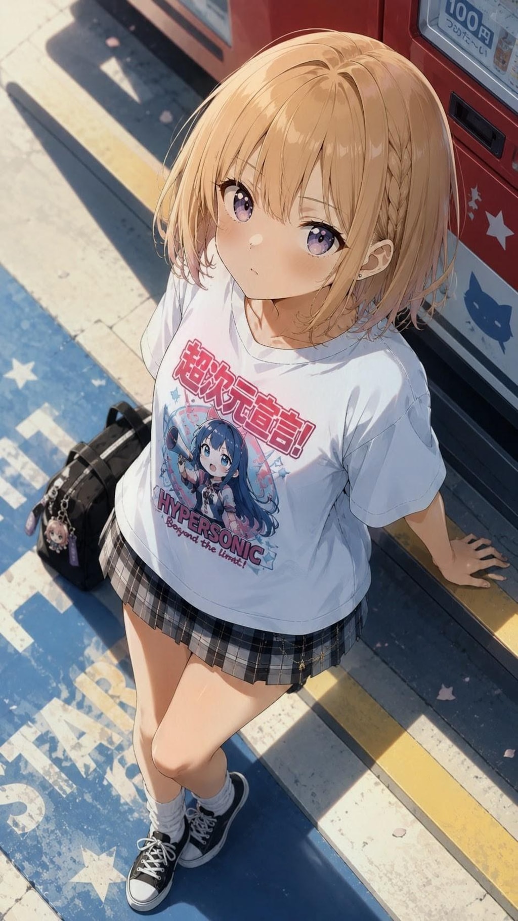 架空アニメTシャツお姉やん