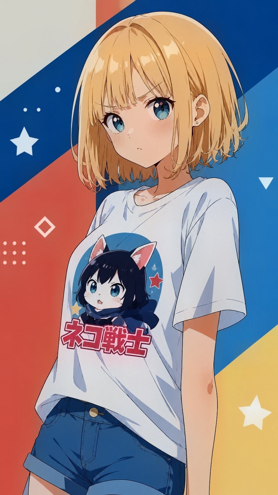 架空アニメTシャツお姉やん