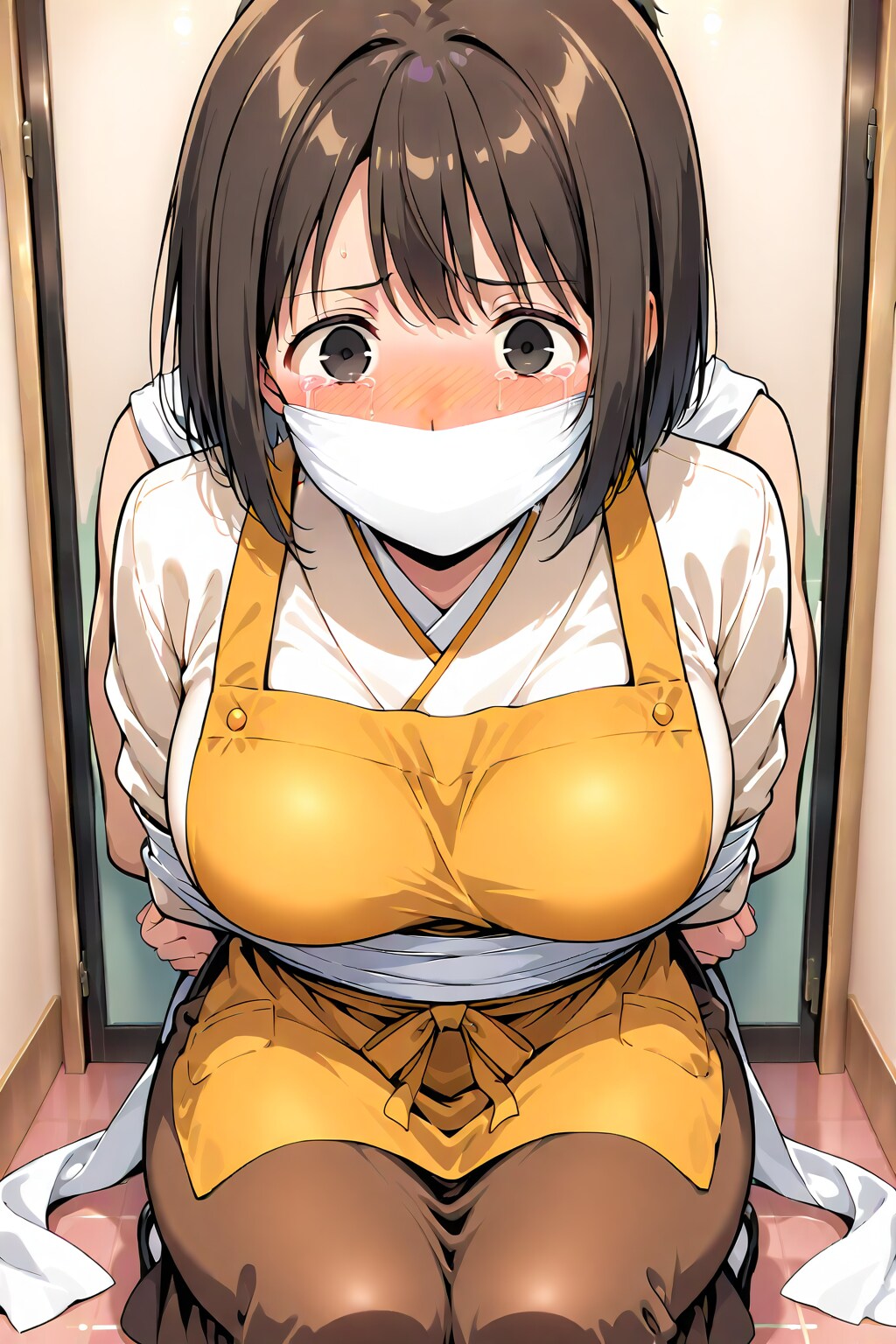 強盗に入られた主婦