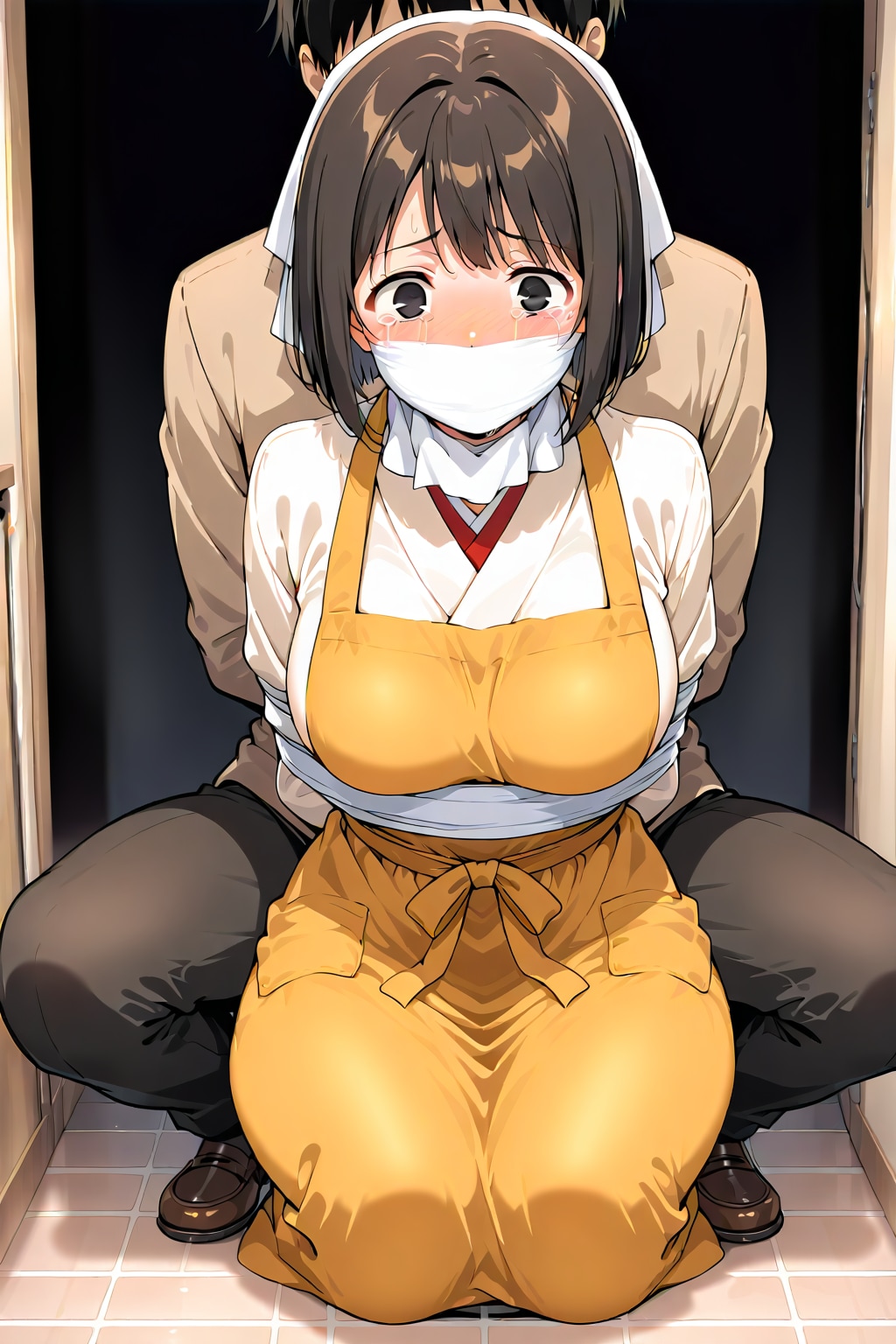 強盗に入られた主婦