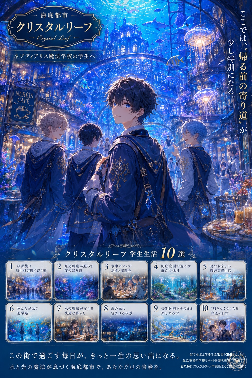学びも日常も全てが魔法になる。君の青春の舞台