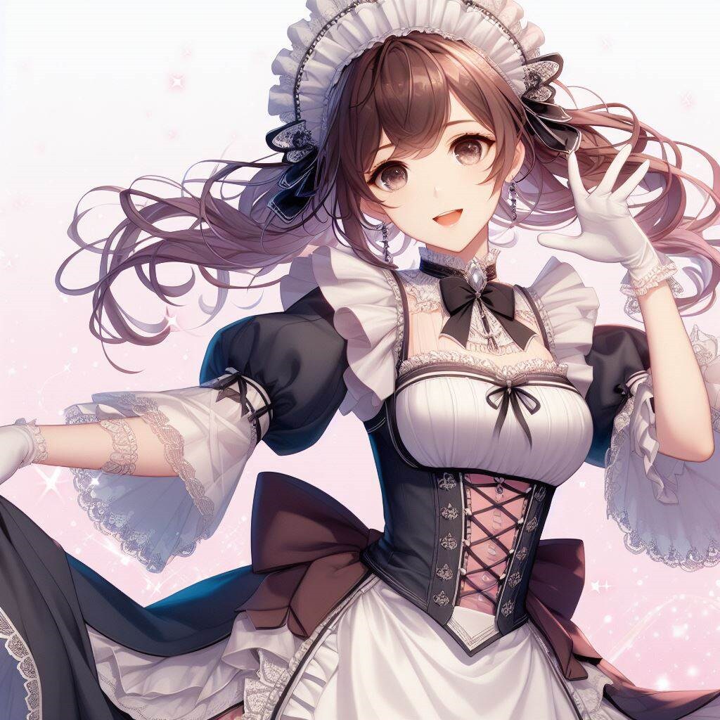 【習作】色々な衣装スタイルのメイドさん達