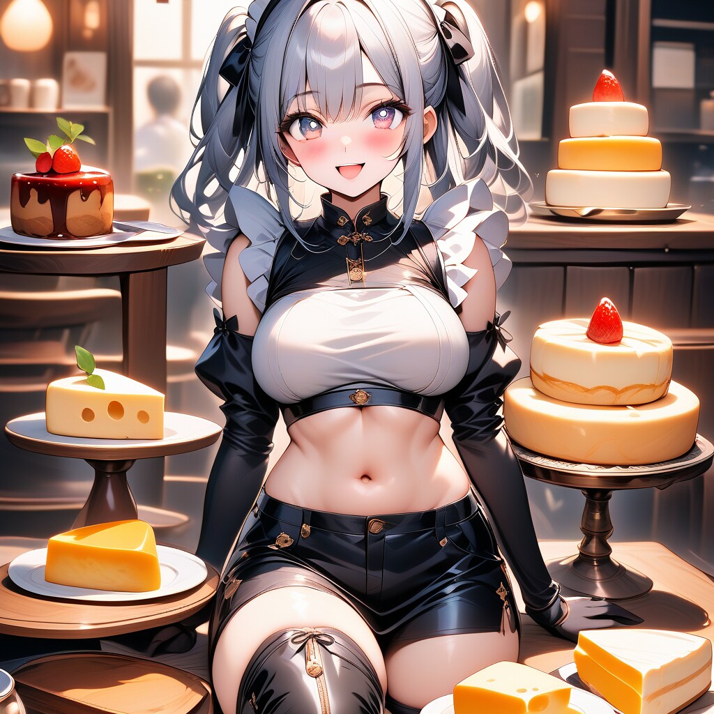 チーズケーキ | の人気AIイラスト・グラビア