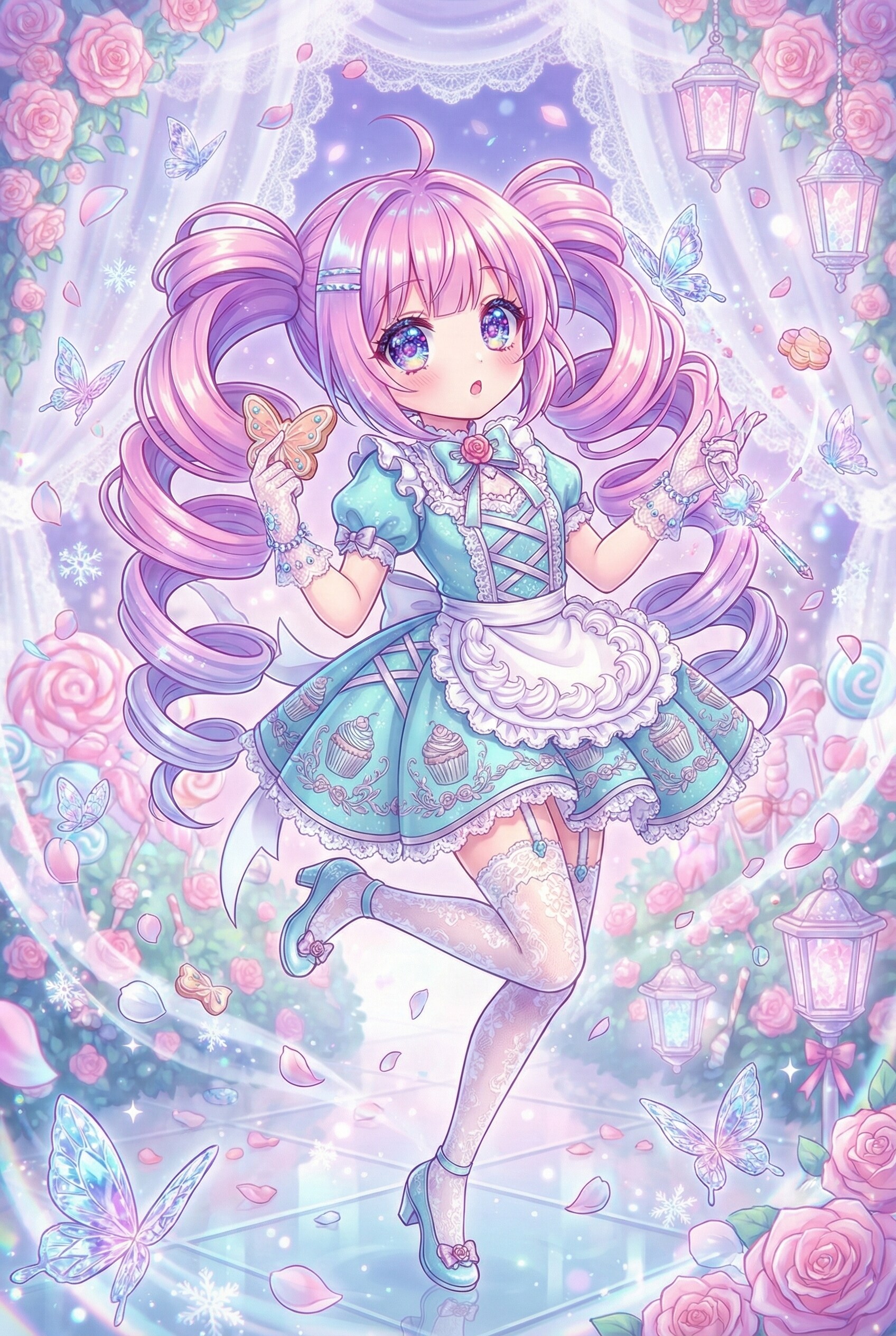 薔薇と菓子の夢幻少女
