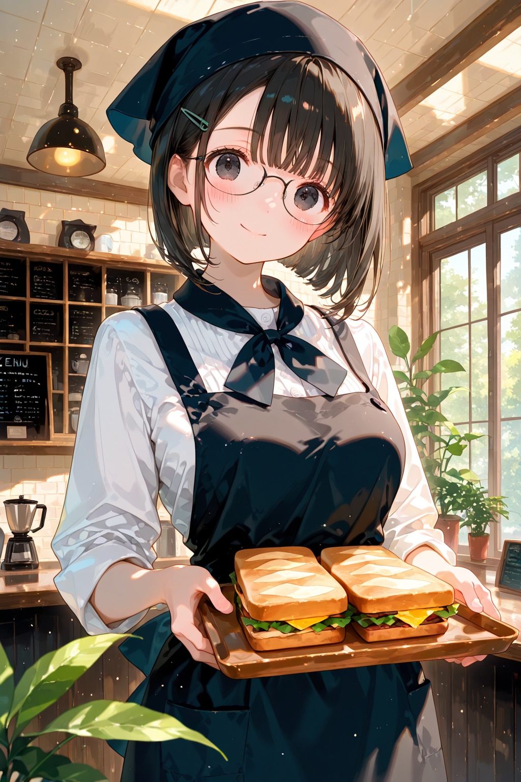 妹ちゃん✨カフェへようこそ‼️🥰☕️✨４１７ | の人気AIイラスト・グラビア