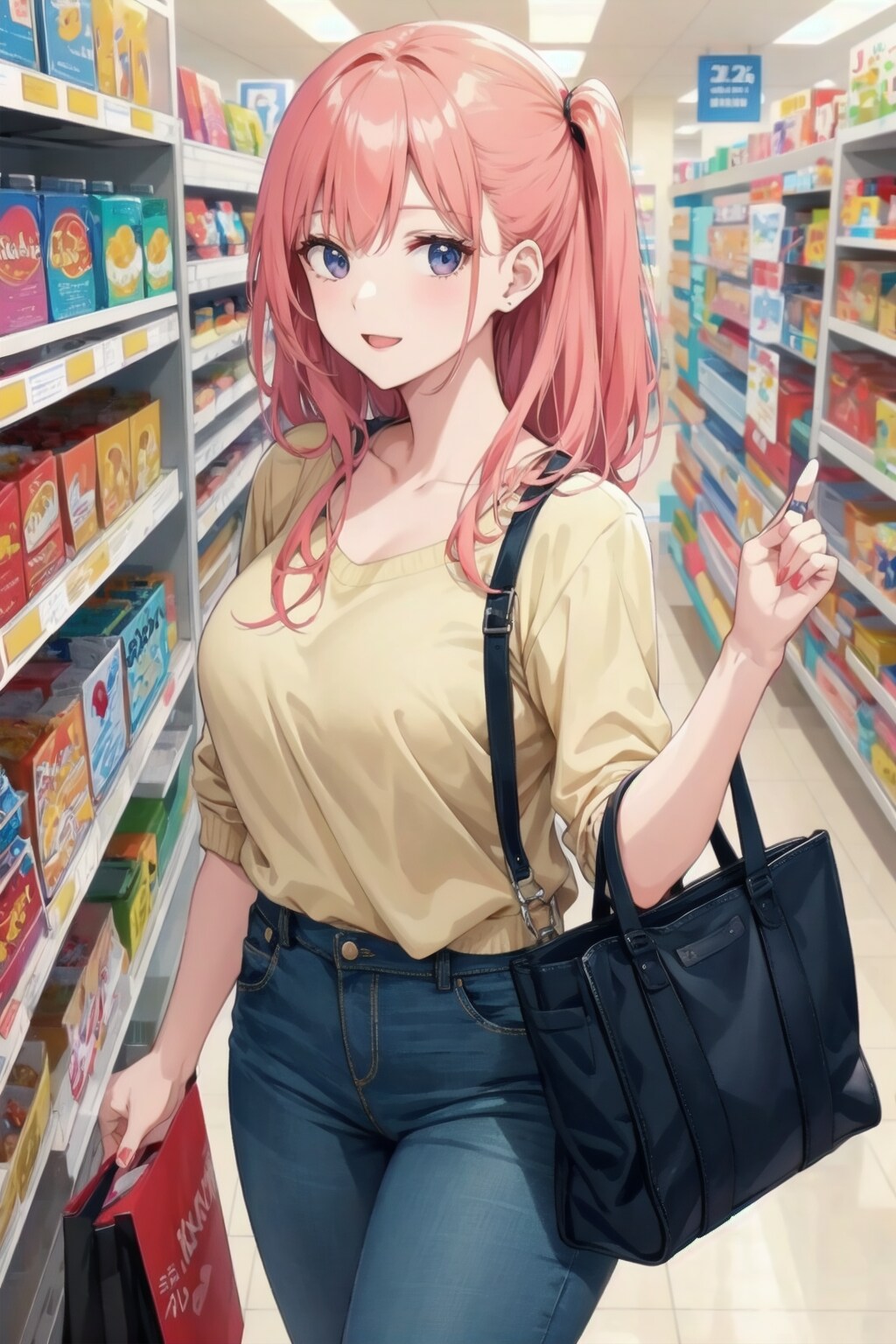 デパートの女性