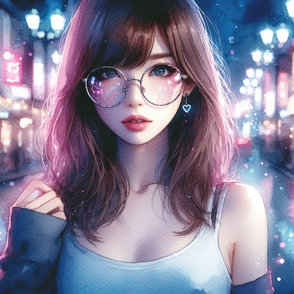 見つめ合う2 | の人気AIイラスト・グラビア