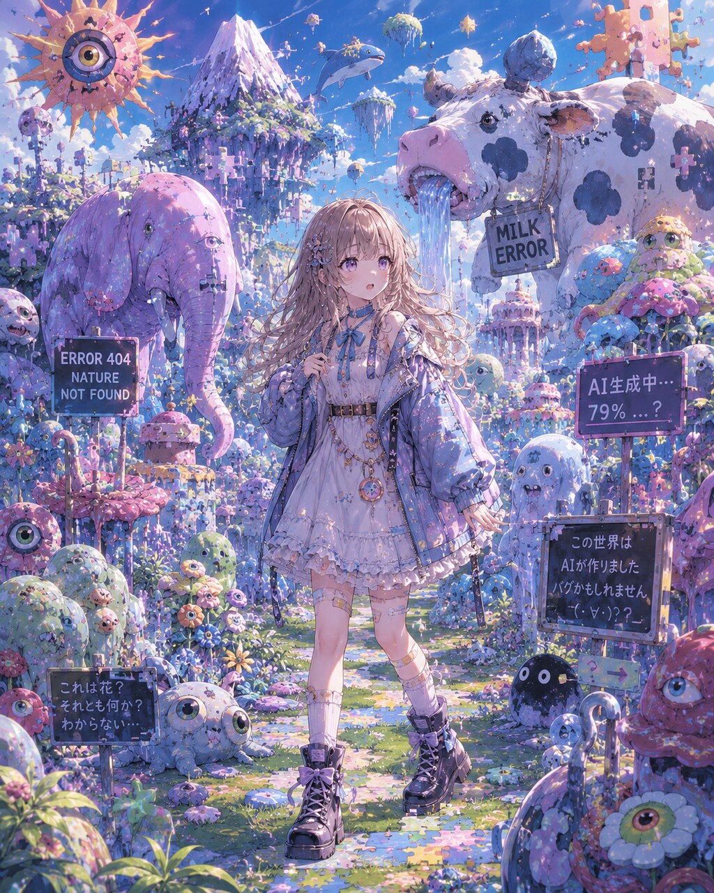AIのへんてこ自然界