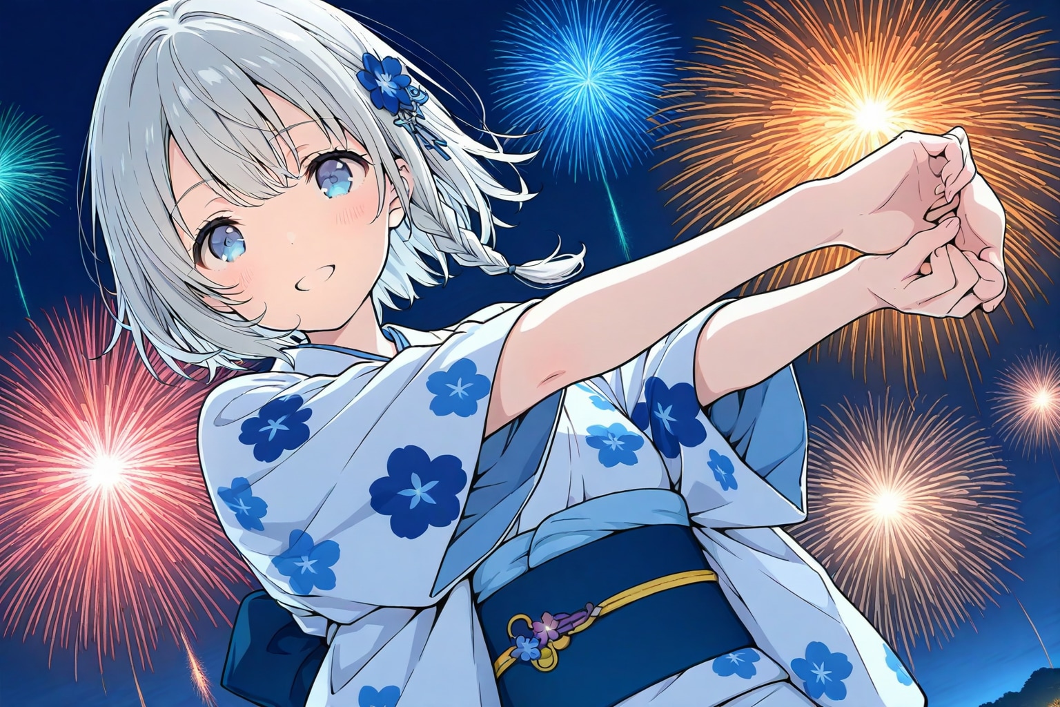 踊ってみた😁 | の人気AIイラスト・グラビア