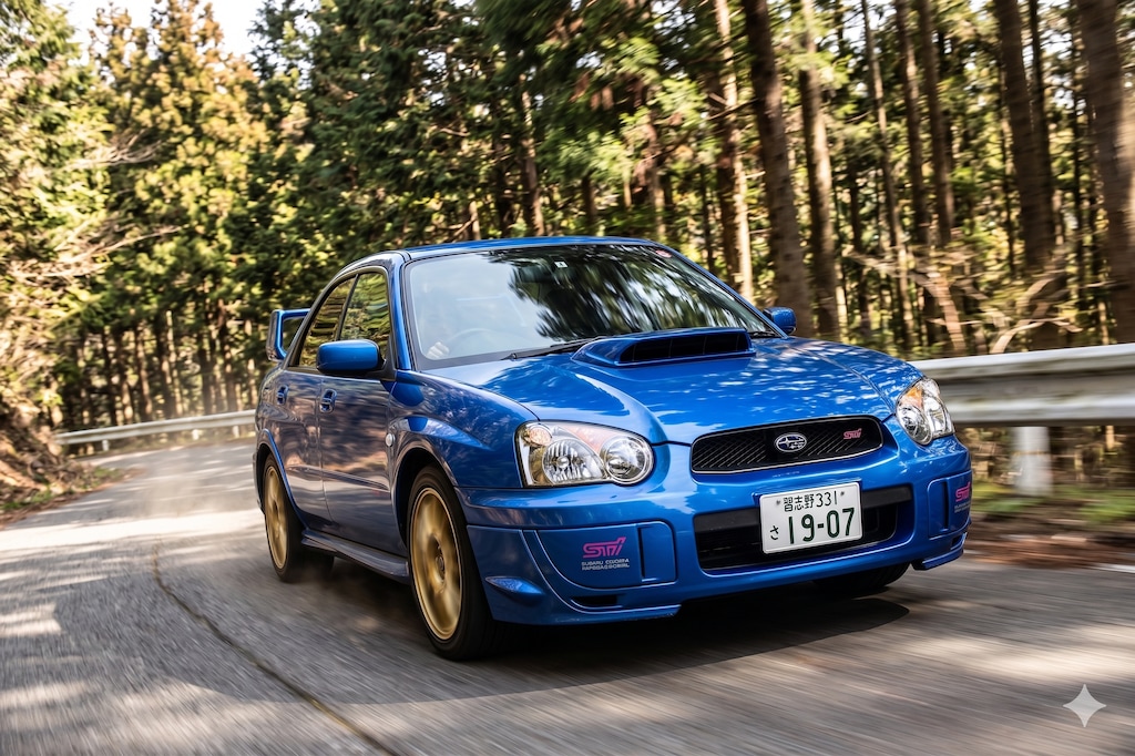 SUBARU IMPREZA WRX STi 涙目