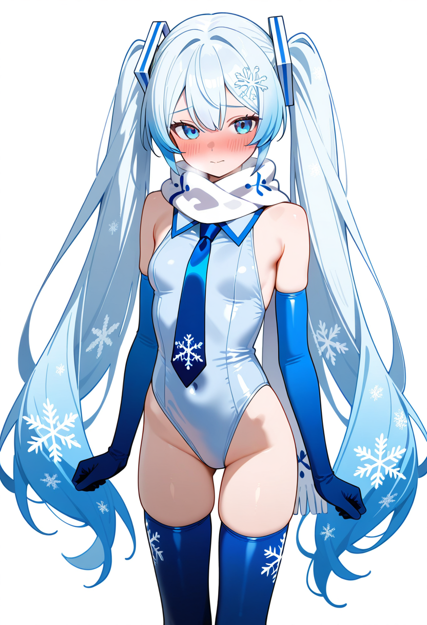 レオタード雪ミク