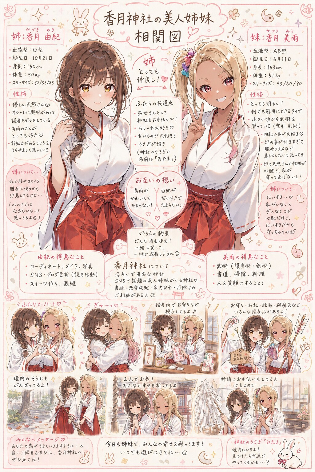 うちの子姉妹相関図💕
