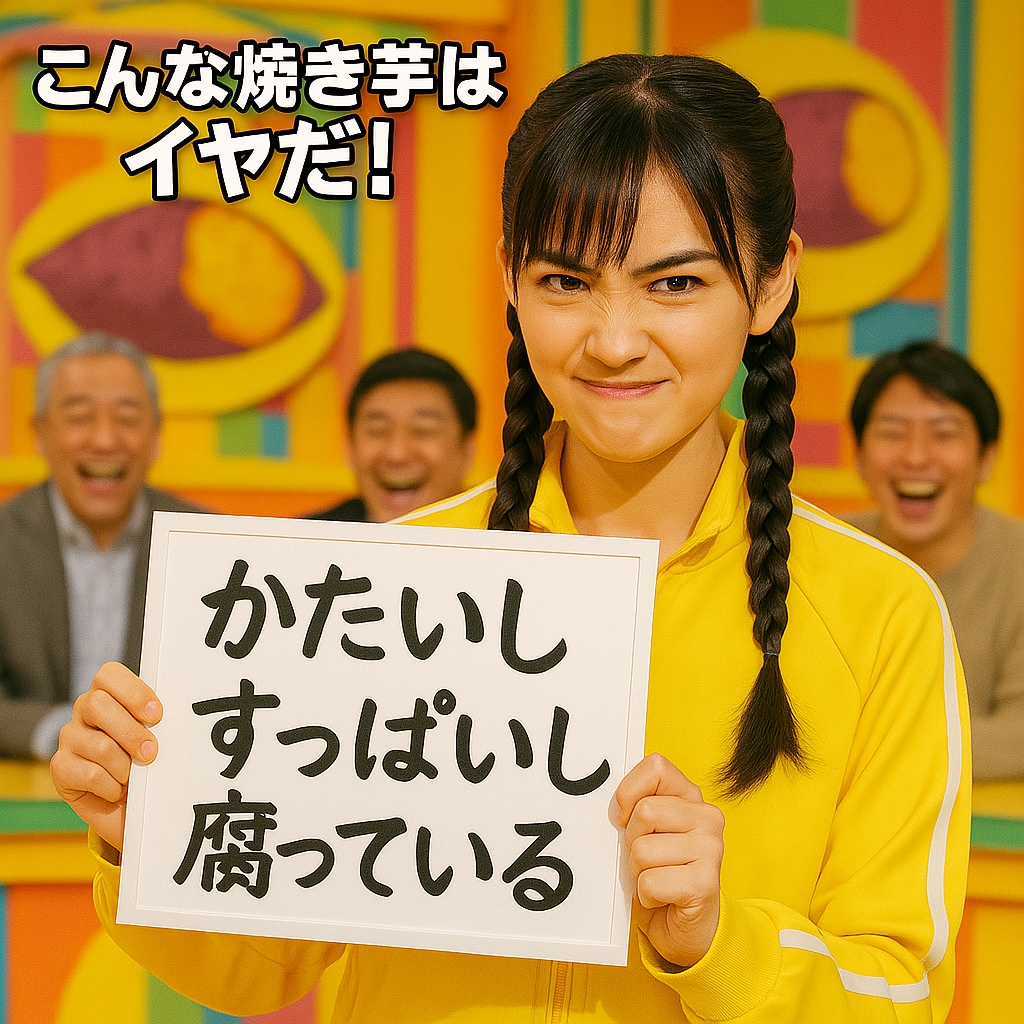 ChatGPTが考える「こんな焼き芋はイヤだ！」