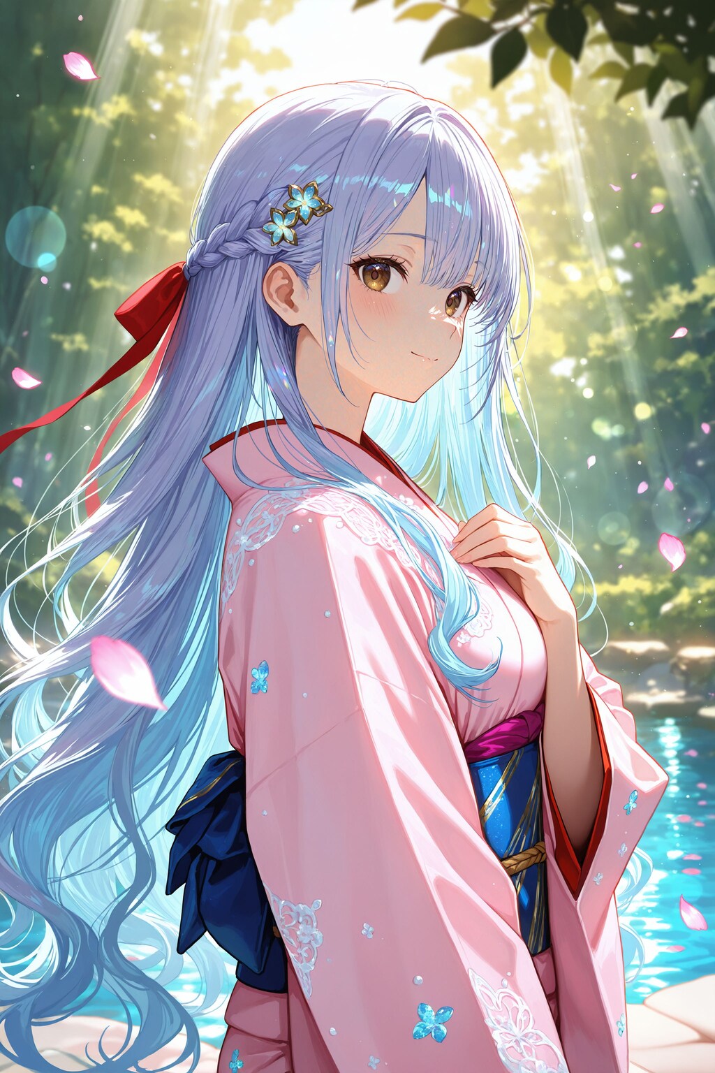 異世界の女神さま（サラスヴァティさん）