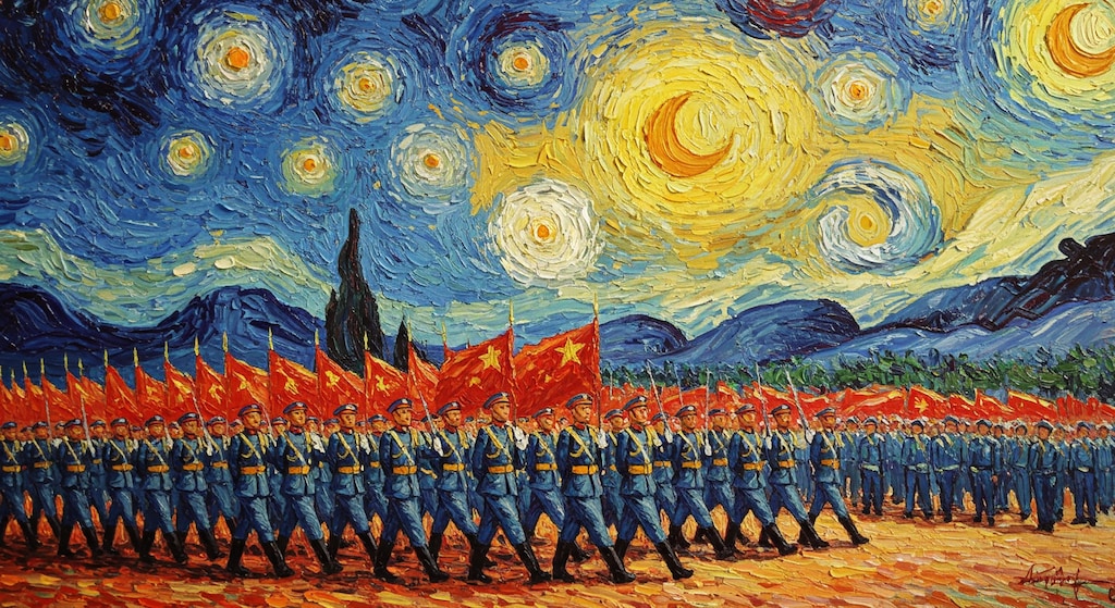 何処かの国の軍隊