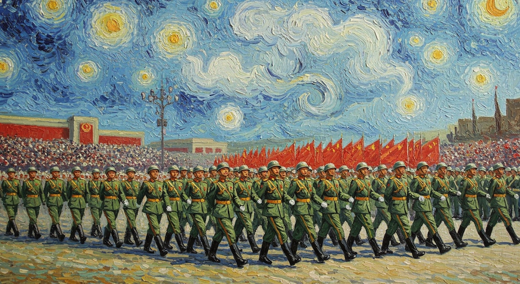 何処かの国の軍隊