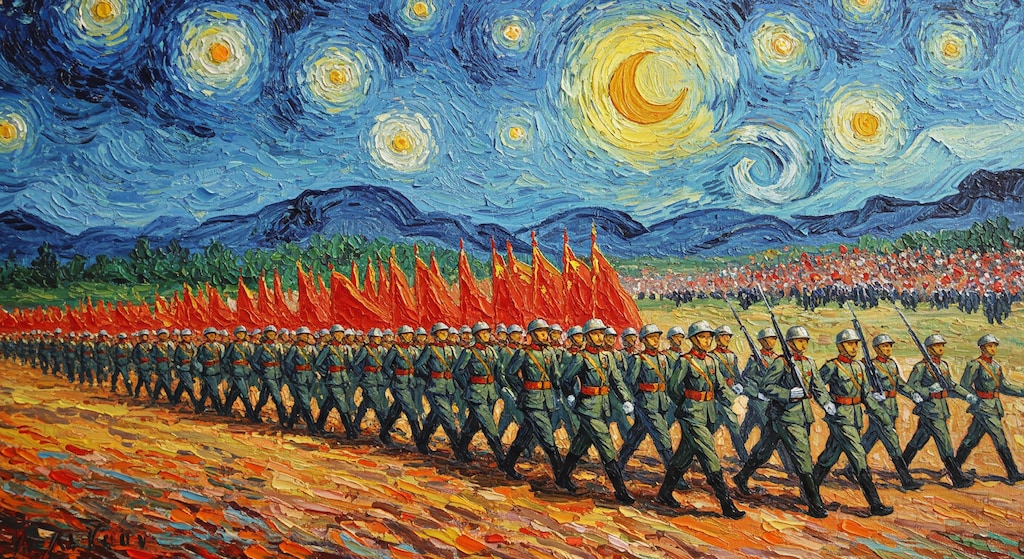 何処かの国の軍隊