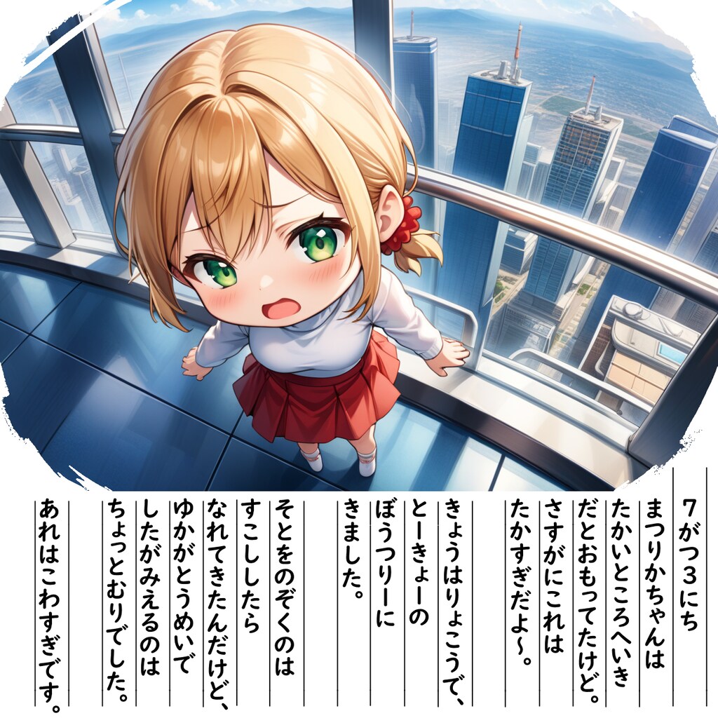 【絵日記】すかいのつりーです