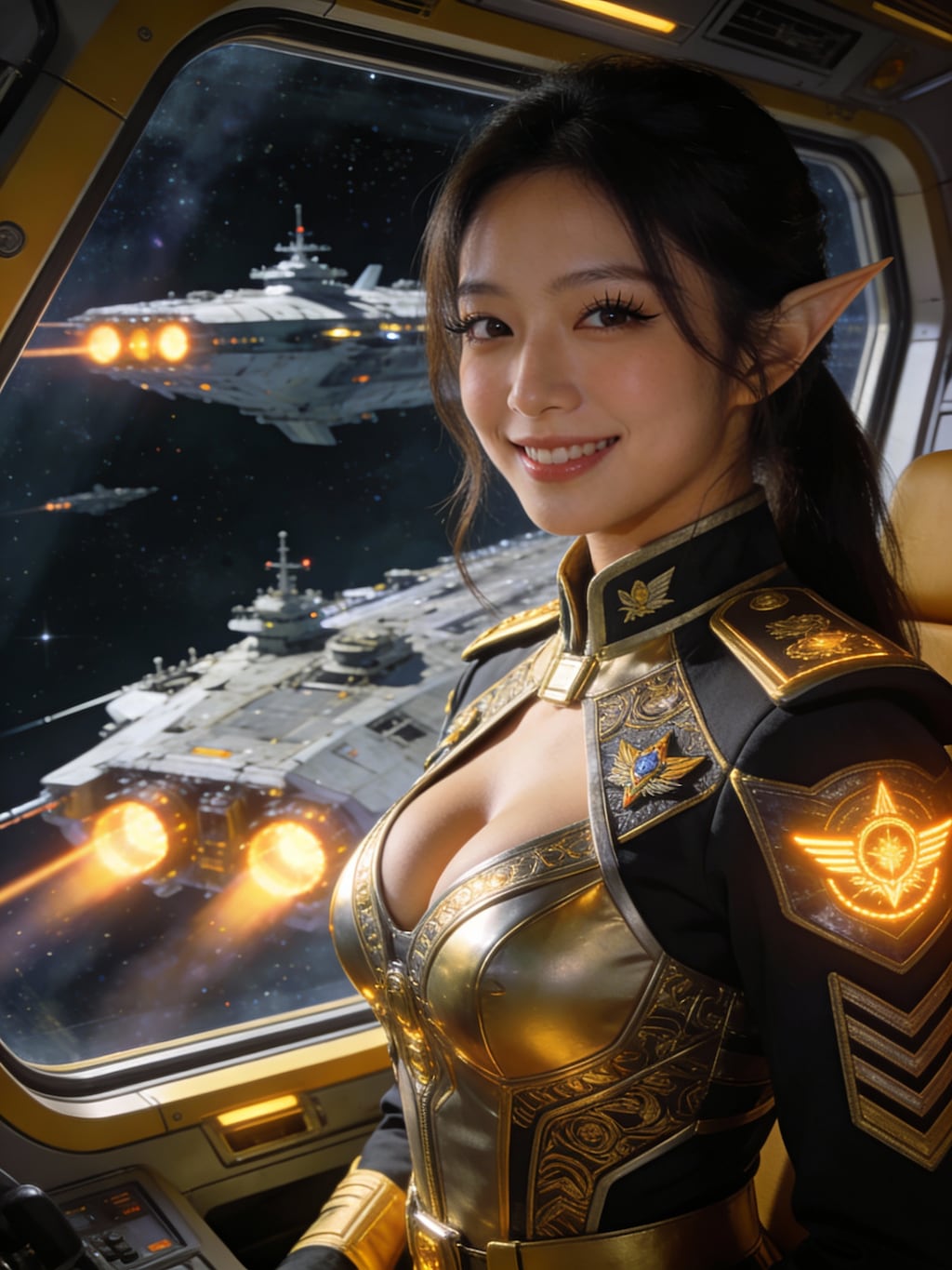 アジア人風エルフアドミラル