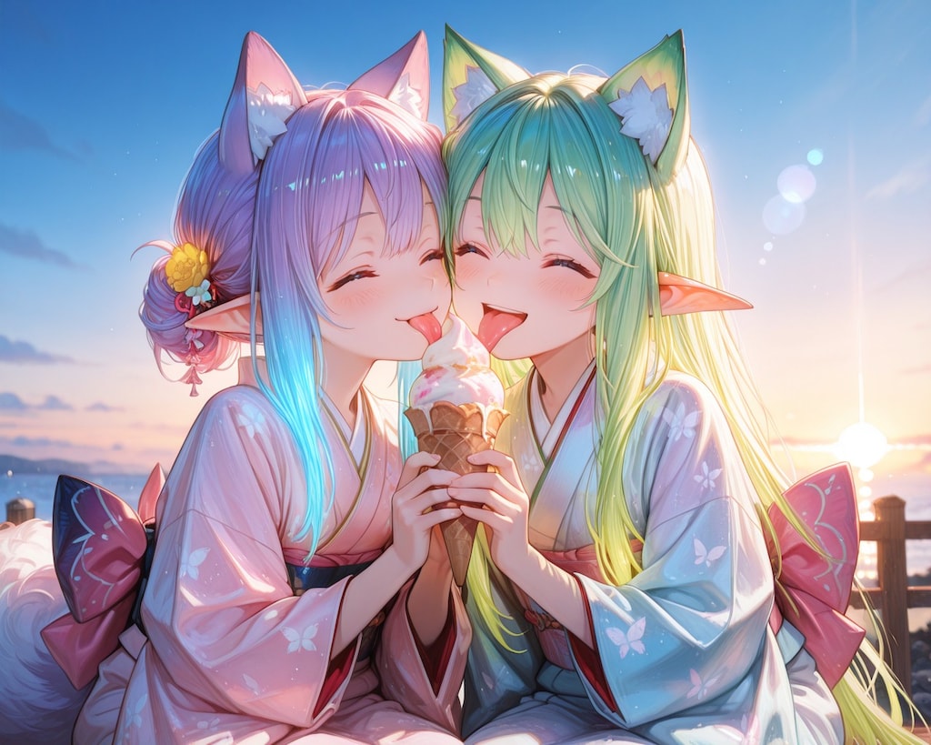 2枚）2人で一つ