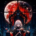 血を渇望する銀の月 2枚目
