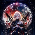 血を渇望する銀の月 3枚目