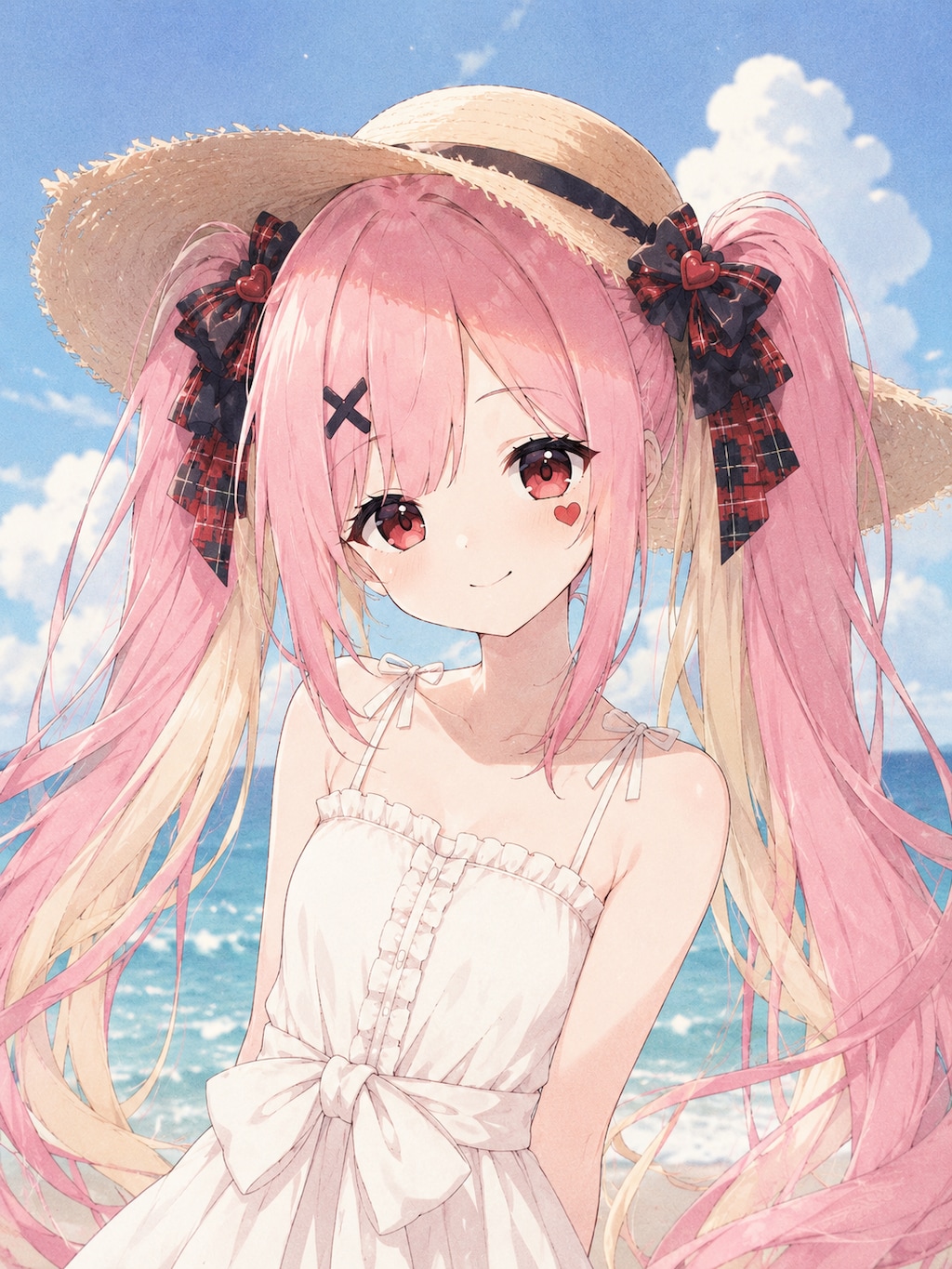 うちの子・美羽ちゃんのワンピース姿