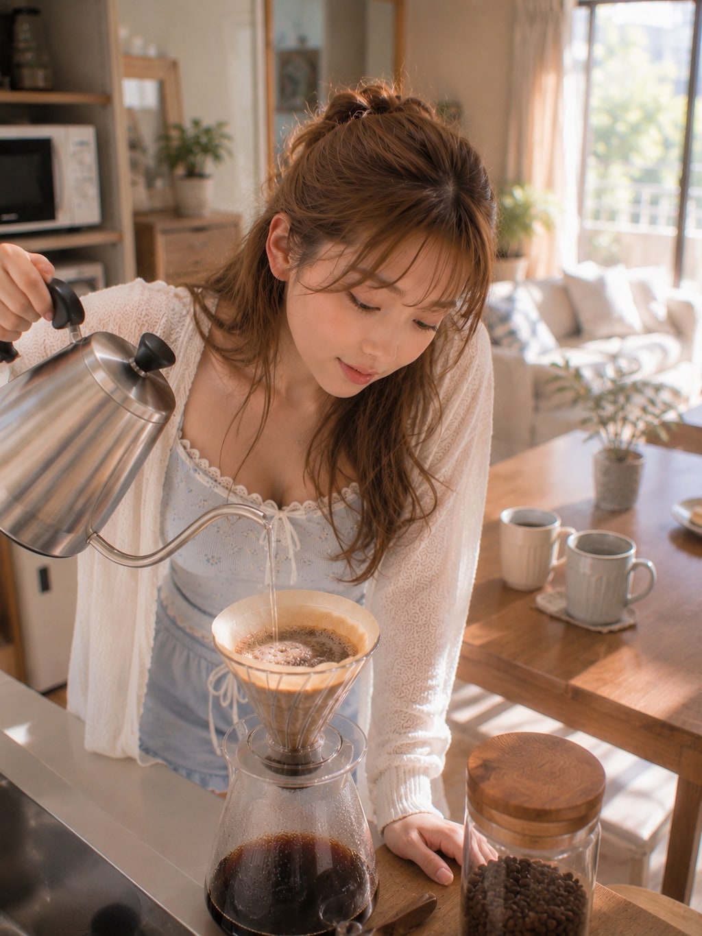 休日のコーヒータイム。