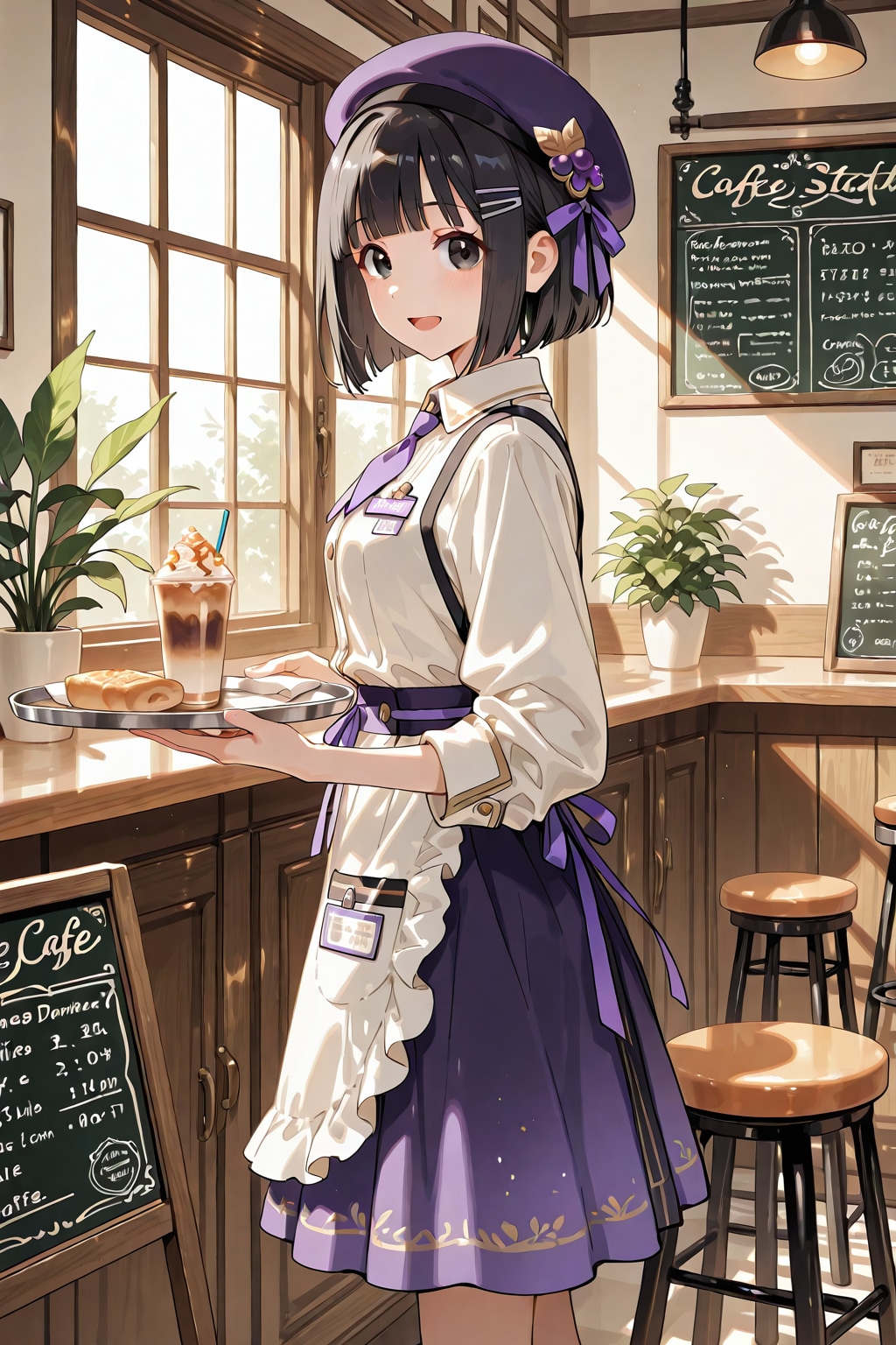 妹ちゃん✨カフェへようこそ‼️🥰☕️✨４１１ | の人気AIイラスト・グラビア
