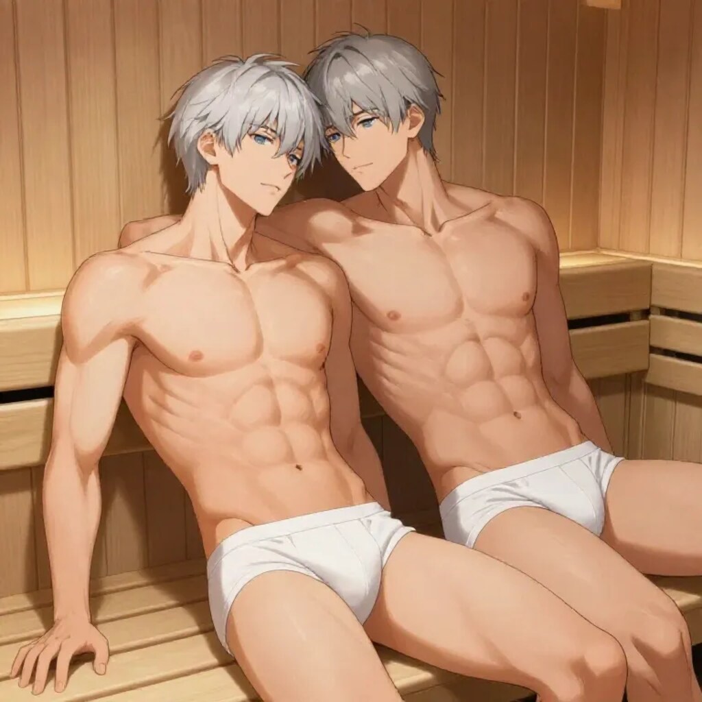 サウナで