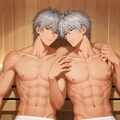 サウナで 2枚目