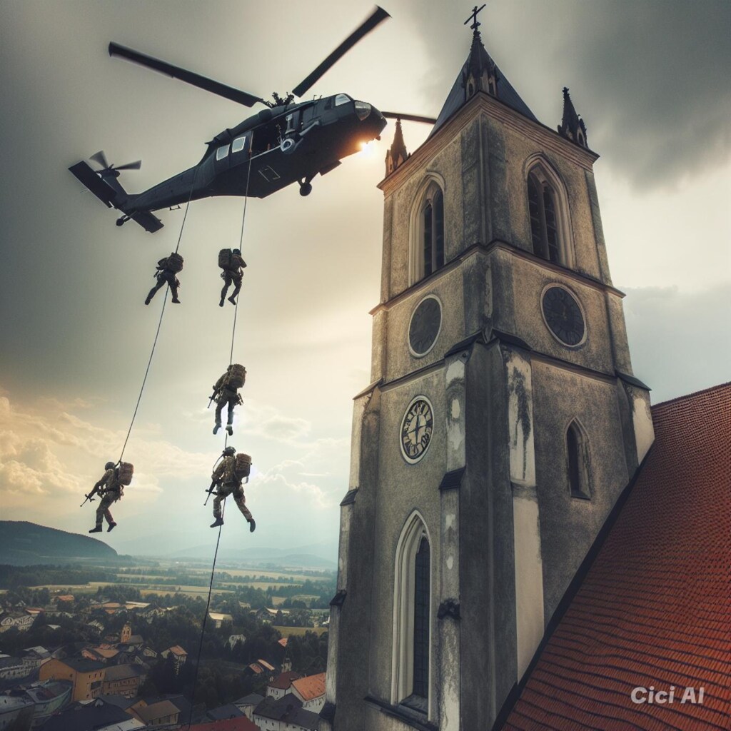 GC アミガルズ 越夜教会に降下