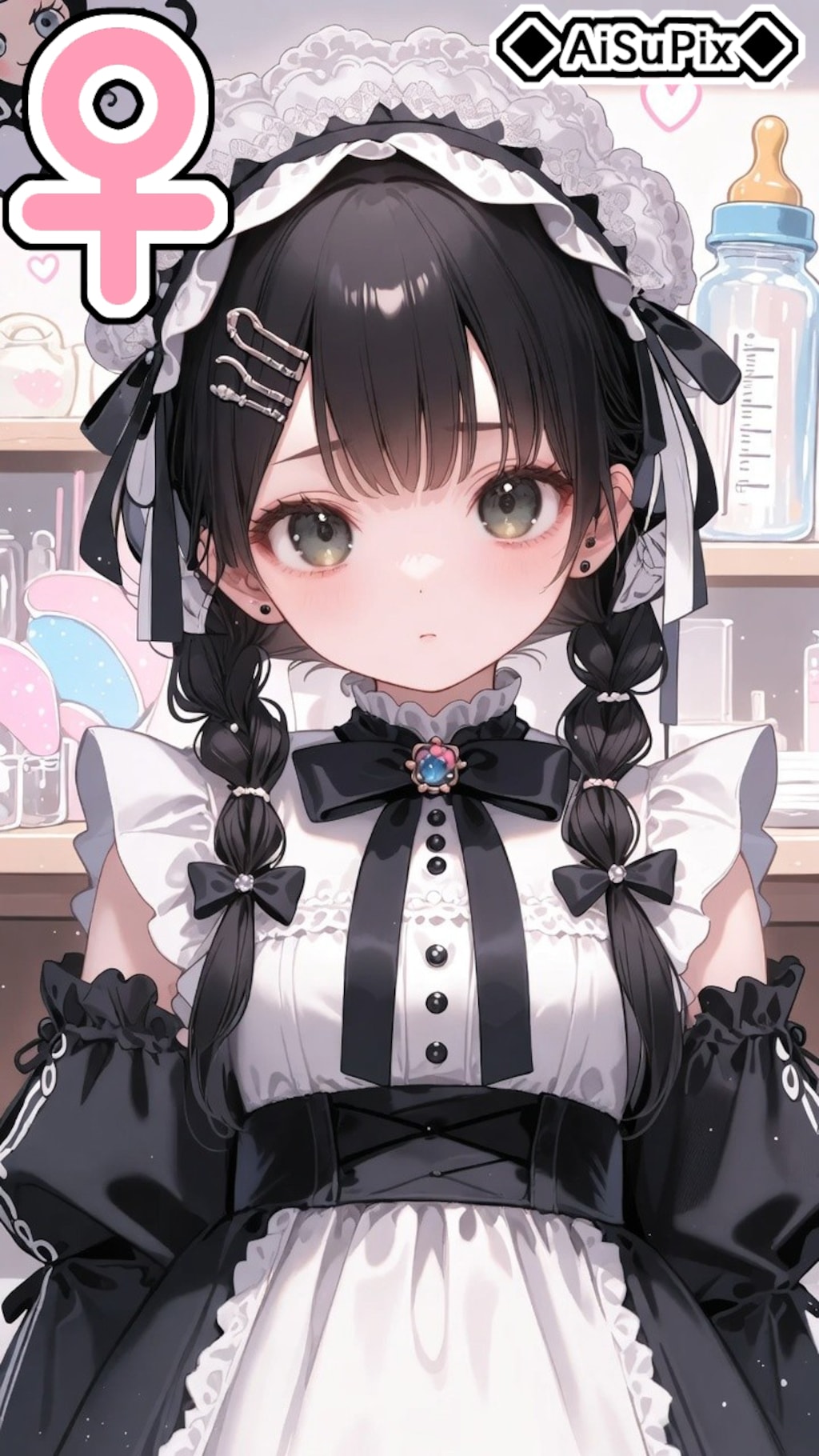 💙AiSuPix／可愛いゴスロリちゃん💙
